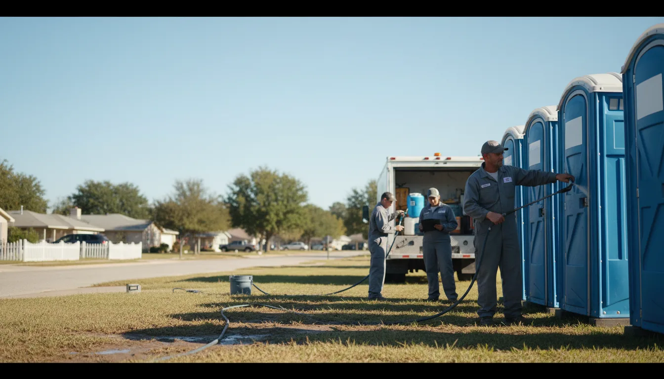 Long-Term Portable Toilet Rental in Odell, TX near me